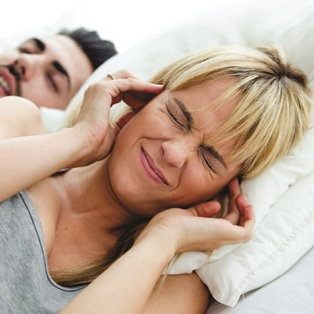 Sleeping earplugs for snoring partners